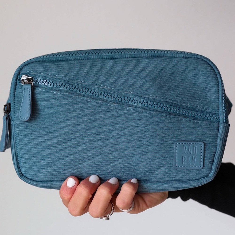 Rad Rev Corduroy Sling in Slate Blue